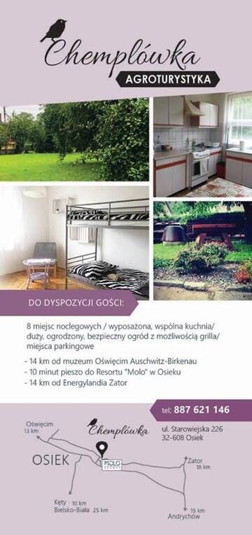 Фотографии Хостелы Magiczna Chemplowka Agroturystyka ! Zapraszamy ! г. Osiek (Польша) №2 Фото Хостелы Magiczna Chemplowka Agroturystyka ! Zapraszamy ! г. Osiek 2